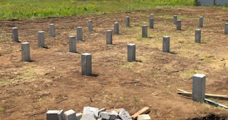 Фундамент на забивных жб сваях под ключ в Бугуруслане - фундамент из забивных железобетонных свай цена от 3150 руб/м2