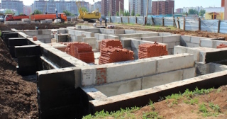 Фундаменты промышленных зданий в Бугуруслане цена от 24783 руб. - заказать строительство фундамента промздания под стальные колонны